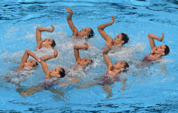 Synchronised swimming at FINA Swimming World Championships